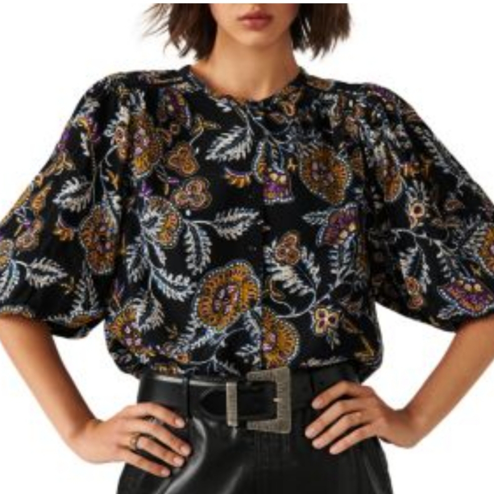 Ba&sh Valska Top Blouse Size Small 1